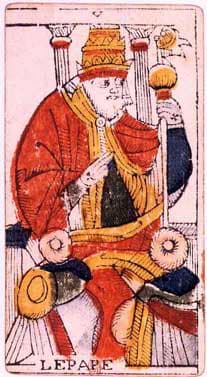 Tarot name meaning 5 The Pope Jean Dodal